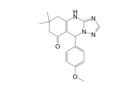 9-(4-methoxyphenyl)-6,6-dimethyl-5,6,7,9-tetrahydro[1,2,4]triazolo[5,1-b]quinazolin-8(4H)-one