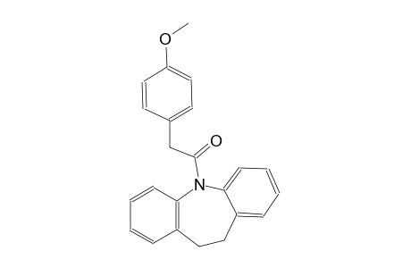 5H-dibenz[b,f]azepine, 10,11-dihydro-5-[(4-methoxyphenyl)acetyl]-