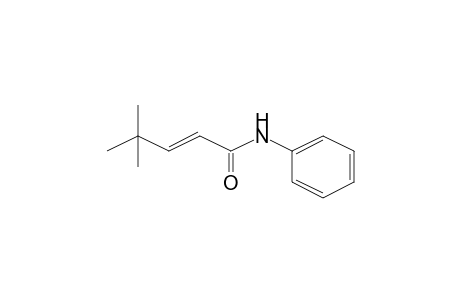 (2E)-4,4-Dimethyl-N-phenyl-2-pentenamide