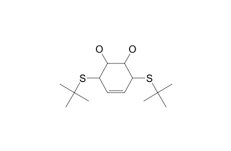 (1rs,2rs,3rs,6rs)-3,6-bis(Tert-butylthio)cyclohex-4-en-1,2-diol