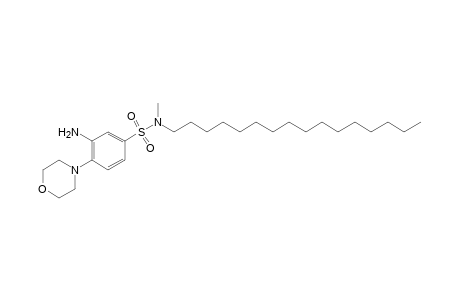 N1-hexadecyl-N1-methyl-4-morpholinosulfanilamide