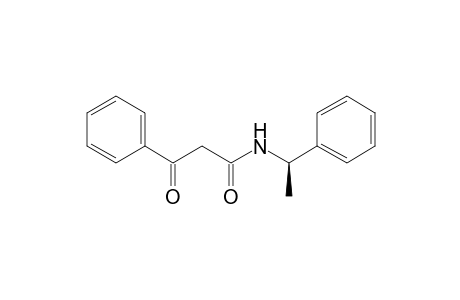 3-keto-3-phenyl-N-[(1R)-1-phenylethyl]propionamide