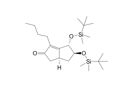 (4S,5S,6aS)-3-butyl-4,5-bis[[tert-butyl(dimethyl)silyl]oxy]-4,5,6,6a-tetrahydro-1H-pentalen-2-one