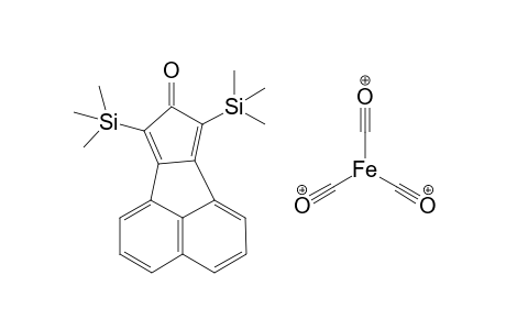 Tricarbonyl[eta4-7,9-bis(trimethylsilyl)-8H-cyclopenta[a]acenaphthylen-8-one]iron