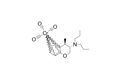 ENDO-(3R,4S)-[ETA(6)-4-METHYL-3-(DIPROPYLAMINO)-CHROMAN]-CR(CO)3