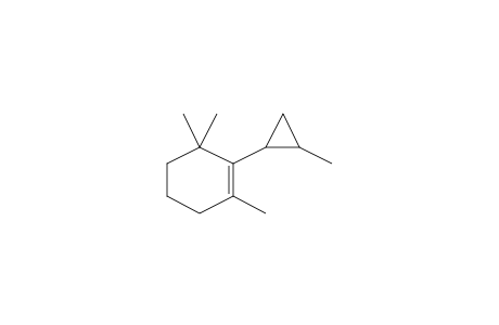 1,3,3-Trimethyl-2-(2-methylcyclopropyl)-1-cyclohexene