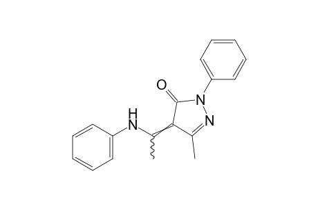 4-(1-anilinoethylidene)-3-methyl-1-phenyl-2-pyrazolin-5-one