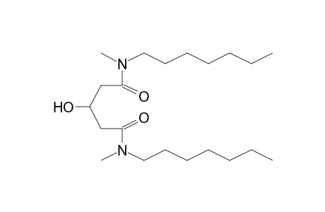 3-Hydroxy-pentanedioic acid, bis-(heptyl-methyl-amide)