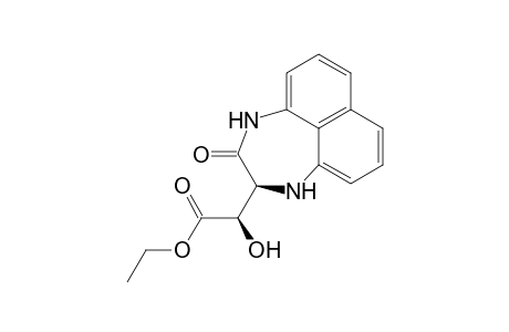 Ethyl (2R,2'S)-2-hydroxy-2-(3-oxo-1,2,3,4-tetrahydronaphtho[1,8-ef][1,4]diazepin-2-yl)acetate