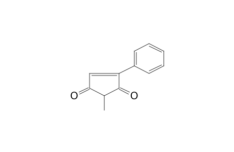 2-Methyl-4-phenyl-4-cyclopentene-1,3-dione