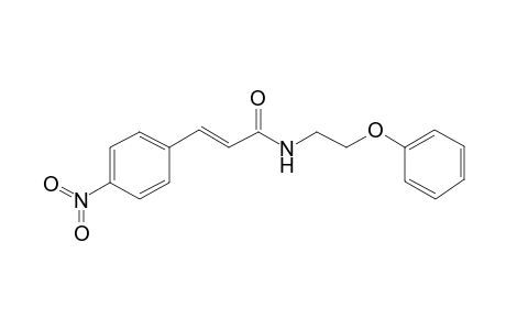 3-(4-Nitro-phenyl)-N-(2-phenoxy-ethyl)-acrylamide