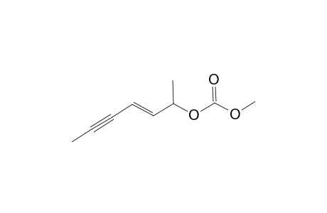 (E)-hept-3-en-5-yn-2-yl methyl carbonate