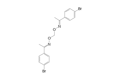 (E)-1-(4-bromophenyl)ethylidene-[[(E)-1-(4-bromophenyl)ethylideneamino]oxymethoxy]amine
