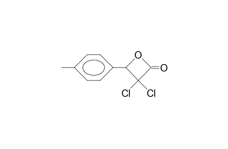 3,3-DICHLORO-4-p-TOLYL-2-OXETANE