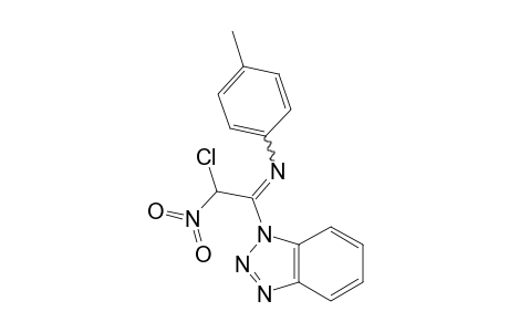 1-(1H-Benzotriazol-1-yl)-2-chloro-1-[(4-methylphenyl)imino]-2-nitroethane