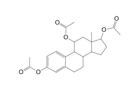 Estra-1,3,5(10)-triene-3,11,17-triol, triacetate, (11.beta.,17.beta.)-