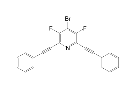 4-BROMO-3,5-DIFLUORO-2,6-BIS-(PHENYL)-ACETYLENYL)-PYRIDINE