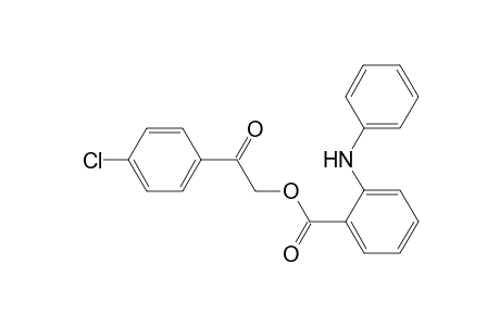N-phenylanthranilic acid, p-chlorophenacyl ester