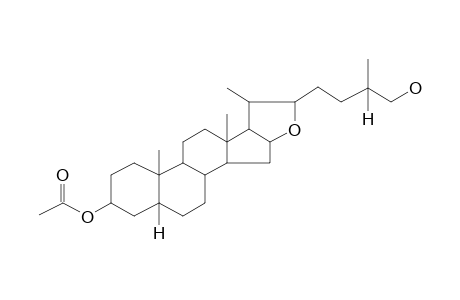 5.beta.-Coprostan-16,22-epoxy-3.alpha.,26-diol, 3-acetate