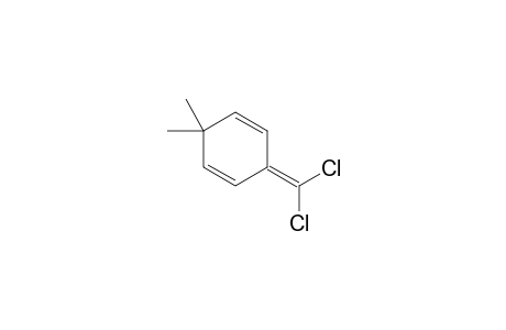 6-(dichloromethylene)-3,3-dimethyl-cyclohexa-1,4-diene