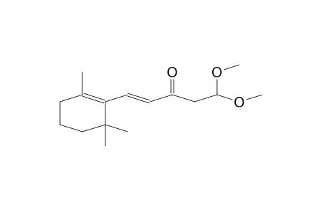 1-PENTEN-3-ONE, 5,5-DIMETHOXY-1-(2,6,6-TRIMETHYL-1-CYCLOHEXEN-1-YL)-