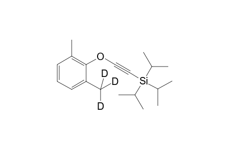 2-Trideuteriomethyl-6-methylphenyl triisopropylsilylethynyl ether