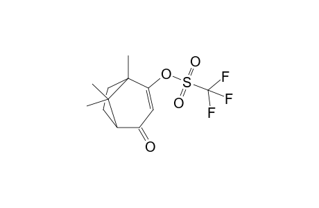 1,8,8-Trimethyl-4-oxobicyclo[3.2.1]oct-2-en-2-yl triflate