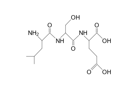 L-Leucyl-L-seryl-L-glutamic acid