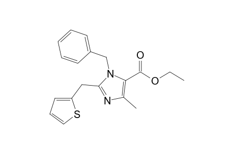 Ethyl 3-Benzyl-5-methyl-2-thiophen-2-ylmethyl-3H-imidazole-4carboxylate