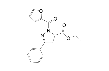 5-Ethyl 1-(2-furyl)-3-phenyl-4,5-dihydro-1H-pyrazole-5-carboxylate