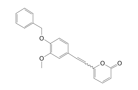 6-[4-(Benzyloxy)-3-methoxystyryl]-2H-pyran-2-one