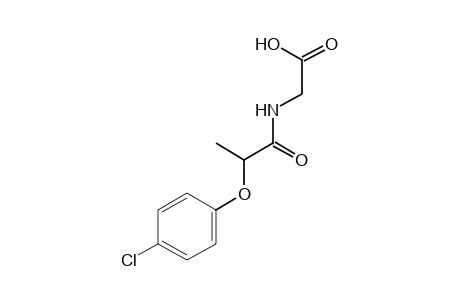 N-[2-(p-chlorophenoxy)propionyl]glycine