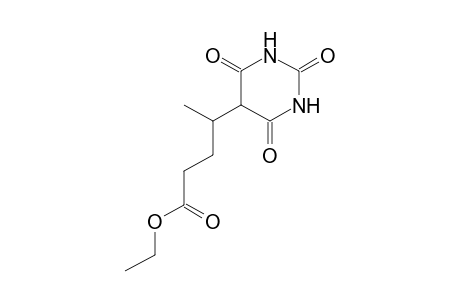 Hexahydro-gamma-methyl-2,4,6-trioxo-5-pyrimidinebutyric acid, ethyl ester