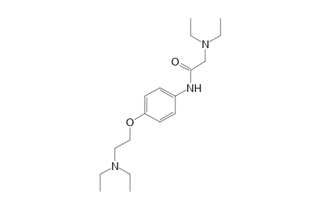 beta,2-bis(diethylamino)-p-acetophenetidide