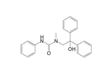 N'-Phenyl-N-[(2,2-diphenyl)2-(hydroxy)ethyl]-N-methylurea
