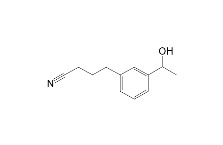 4-[3-(1-Hydroxyethyl)phenyl]butyronitrile