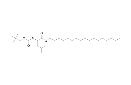 L-Leucine, N-neopentyloxycarbonyl-, heptadecyl ester