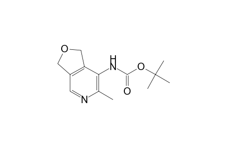 1,3-dihydro-6-methylfuro[3,4-c]pyridine-7-carbamic acid, tert-butyl ester