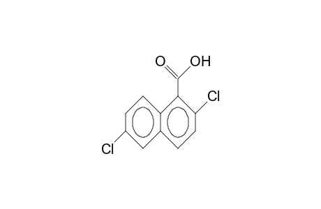 1-Naphthalenecarboxylic acid, 2,6-dichloro-