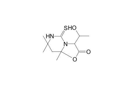 3-(1-hydroxyethyl)-7,7,8a-trimethyl-5-thioxotetrahydro-5H-[1,3]oxazolo[3,2-c]pyrimidin-2(3H)-one