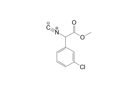 Methyl 2-(3'-chlorophenyl)-2-isocyanoacetate