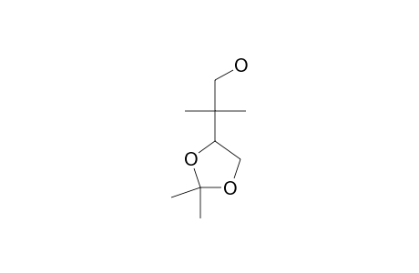 2-(2,2-DIMETHYL-1,3-DIOXOLAN-4-YL)-2-METHYL-1-PROPANOL