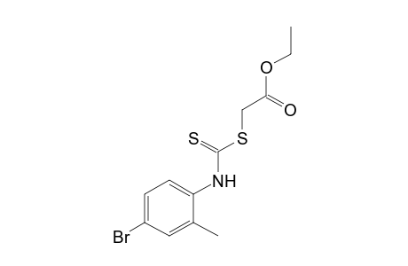 mercaptoacetic acid, ethyl ester, 4-bromodithio-2-methylcarbanilate