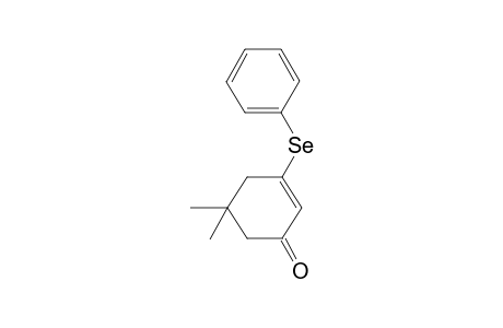 5,5-Dimethyl-1-phenylselanyl-1-cyclohexen-3-one