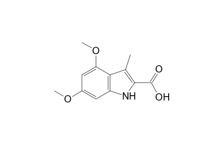 4,6-Dimethoxy-3-methylindole-2-carboxylic acid