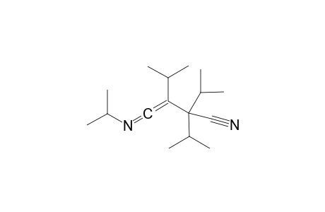 N-Isopropyl-3-cyano-2,3-diisopropyl-4,4-dimethylbut-1-enylideneimine(ketenimine)