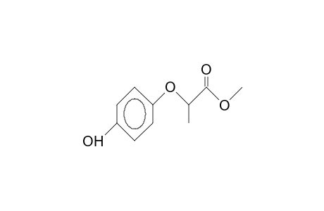 2-(4-Hydroxyphenoxy)propionic acid, methyl ester