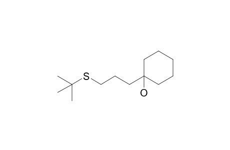 1-[3-(1,1-Dimethylethylthio)propyl]cyclohexanol