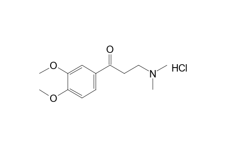 3',4'-Dimethoxy-3-(dimethylamino)propiophenone hydrochloride