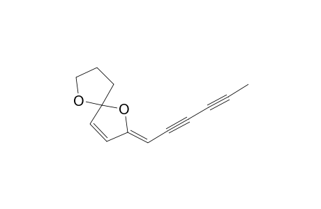 (7Z)-7-hexa-2,4-diynylidene-1,6-dioxaspiro[4.4]non-8-ene